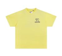 Generico T-Shirt A Maniche Corte Realizzata in Tessuto di Cotone Morbido E Traspirante, con Splatter di Pittura Astratta Colorata E Stampa di Testo, Cuciture Durevoli, Adatto per L'uso-color06||s