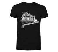 Generico T-Shirt Aldo Giovanni E Giacomo Corso Magenta Angolo Carducci, Stampa Artistica Stadio San Siro (IT, Testo, L, XXL, Regular, Regular, Nera)