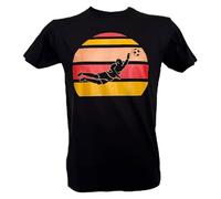 Generico T-Shirt Calcio Sportiva, Design Portiere retrò, 100% Cotone, Nero, Taglie da Bambino Ragazzo (IT, età, 12 Anni, 14 Anni, Regular, Nero)