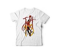 Generico T-Shirt Campioni di Basket James 13 Playmaker Pallacanestro - Manica Corta - 100% Cotone (L, Bianco)