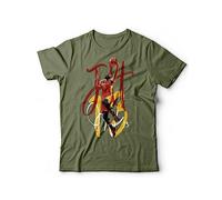 Generico T-Shirt Campioni di Basket James 13 Playmaker Pallacanestro - Manica Corta - 100% Cotone (L, Verde)