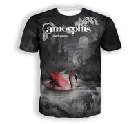 Generico T-Shirt Casual Amorphis con Stampa 3D, T-Shirt Hip Hop, Abbigliamento Harajuku (I XL)