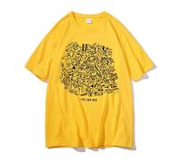 Generico T-Shirt con Stampa Grafica Mac Demarco Moda Uomo T-Shirt Musica Pop T-Shirt Casual Oversize da Uomo e da Donna (7 XL)