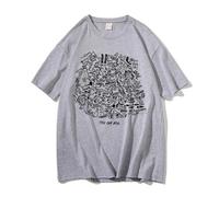 Generico T-Shirt con Stampa Grafica Mac Demarco Moda Uomo T-Shirt Musica Pop T-Shirt Casual Oversize da Uomo e da Donna (4 S)