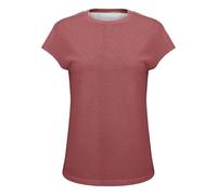 Generico t-Shirt Donna Cotone Tshirt Donna Elegante Maniche Corte Casual Cotone Maglietta Scollo Rotondo Tee Basic Sexy Comoda Shirts Comoda Largo T-Shirt per Fitness,Rosa Caldo L