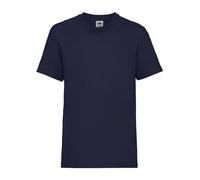 Generico T-Shirt Kids Valueweight T Maglietta da Bambino Manica Corta Cotone 100% - 1 Maglietta MOD. FRU 61-033-0 (7-8 Anni, Deep Navy)
