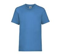 Generico T-Shirt Kids Valueweight T Maglietta da Bambino Manica Corta Cotone 100% - 1 Maglietta MOD. FRU 61-033-0 (12-13 Anni, Azure Blue)