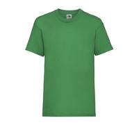 Generico T-Shirt Kids Valueweight T Maglietta da Bambino Manica Corta Cotone 100% - 1 Maglietta MOD. FRU 61-033-0 (12-13 Anni, Verde Prato)