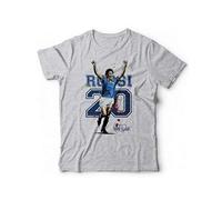 Generico T-Shirt Paolo Rossi Pablito Campione del Mondo 82 Italia Mondiali Calcio (S, Grigio mélange)