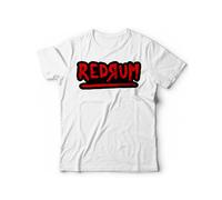 Generico T-Shirt Shining Redrum Maglietta Uomo 100% Cotone Film Horror Vintage (Bianco, 44 M IT Uomo, m)