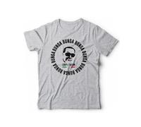Generico T-Shirt Silvio Bunga Bunga Presidente (XL, Grigio)
