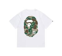 Generico T-Shirt Sportiva di Cotone degli Uomini di Estate - Collo Rotondo, Manica Corta, Adattamento Sciolto, Disegno Stampato, per L'indossamento Casual Quotidiano, Unisex-Color-3||XX_l
