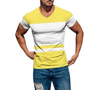 Generico T Shirt Uomo Cotone Collo Rotondo Oversize Magliette Manica Corta Estive Casual Classica Tee Shirt Top Casual Girocollo Stampa Estiva Base Maglietta Uomo Firmata Cotone