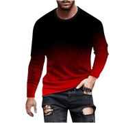 Generico T Shirt Uomo Firmate Casual Comode Oversize Basic Tee Manica Lunga Girocollo Firmate Estive Tshirt Traspirante Cotone Morbide Maglietta Sportiva Slim Fit Taglia Forti Palestra Bianca Top