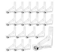 Genérico Table Cloth Clips - 20 Pack Table Cover Holders, Long-Lasting Spring Design, Reusable Steel Clamps | Dining Tables, Garden Parties, BBQs, Indoor Outdoor Banquets, Holiday Celebrations