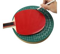 Generico Table Tennis Cutting Board - 22cm Rotary Cutting Mat | PVC Table for Racket Rubber Repair | Special Working Board for TableTennis Paddle Maintenance | Professional Pìng Pong Equipment