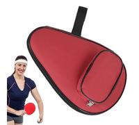 Generico Table Tennis Paddle Cover - Racket Storage Bag Paddle Case | Portable Waterproof Protective Holder | Shockproof Durable with Ball Bag, for Table Tennis Paddles Bat, Travel Sport Accessory