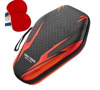 Genérico Table Tennis Paddle Cover - Waterproof Paddles Case for Table Tennis - Stable Storage Bag Holder Organizer for Indoor Outdoor Sports Practice Family Friends Children Beginners Professionals