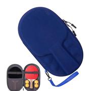 Generico Table Tennis Racket Case, Hard Shell Paddle Bag Zipper, Scratch-Resistant Protector, 19x6x30cm, for Indoor and Outdoor Sports, School Training, Stadium Play, and Yard Activities Durability