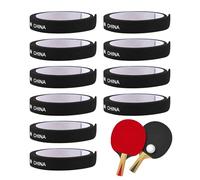 Generico Table Tennis Side Tape - Set Of 10 Paddle Edge Protector Tapes, Adhesive Sports Gear | Suitable For Daily Training, Gym, Home Practice, Matches, Racket Safety, Pong Accessories, Club Use