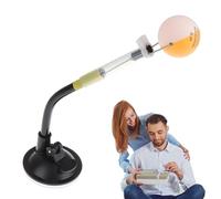 Generico Table Tennis Trainer - Rubber 65mm Suction Cup Practice Device | Hand Coordination & Skill Shaping Rebound Ball & Reaction Training | Space-Saving Design For Enthusiasts Coaches Clubs