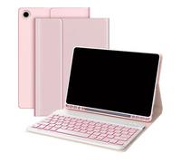 Generico Tablet Case - 11Inch Leather Keyboard Cover, Backlight | Protective Folio with Pen Slot Stand for Office School Travel Home Use Durable Stylish Functional Accessory