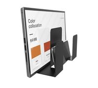 Generico Tablet Holder - Metal Storage Rack | Aluminum Tablet Wall Mount Bracket | Adjustable Rotating Stand for, Tablets, Kitchen Cabinet, Office Desk, Home Wall & Smart Home Setup
