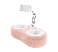 Generico Tablet Pillow Stand, Telescopic Mobile Phone Holder, 15.75x18.11x7.68 inches, Soft Adjustable Stand with Rotating Cradle, Ideal for Bed, Couch, Desk, Dressing Table, Hand Reading