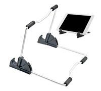 Generico Tablet Stand, Adjustable Tablet Stand Holder, Foldable Aluminum Alloy Frame, 20.5x20.5cm Portable Storage Standing for Bedside, Reading, Travel, Car, Desk, and Office Use