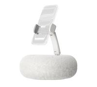 Generico Tablet Stand Pillow - Plush Cushion Holder | 360 Degree Rotating Foldable Support, Soft Phone Tablet Rest, Adjustable Viewing Stand For Bed Couch Car Seat Reading Watching Hands Free Comfort