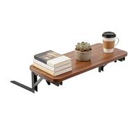 Genérico Tablette De Chevet Murale 30 × 20 cm - Table de Nuit Piegabile Avec Plateau Rangement, Étagère Flottante Multifonction Pour Chambre, Appartement, Dortoir Étudiant Et Hôtel