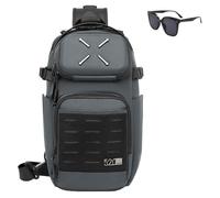 Generico Tactical Sling Backpack for Men, Military Style Casual Waterproof Crossbody, Lightweight Outdoor Travel Sports Chest Bags