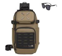 Generico Tactical Sling Backpack for Men, Military Style Casual Waterproof Crossbody, Lightweight Outdoor Travel Sports Chest Bags