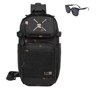 Generico Tactical Sling Backpack for Men, Military Style Casual Waterproof Crossbody, Lightweight Outdoor Travel Sports Chest Bags