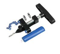 Generico Tagliapiastrelle manuale 2 in 1, kit di taglio manuale for piastrelle in vetro, gamma da 3 a 15 mm, compatibile con il taglio di precisione delle piastrelle.(2 in 1 Black)