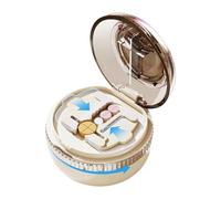 Generico Tagliapillole | Affettatrice Regolabile e Rotabile con Scomparto | Ideale per - per Anziani, Viaggio, Cane, Sport, Corsa, Fitness, Farmacia, Casa, Indoor, Outdoor, Quotidiano