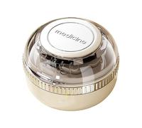 Generico Tagliapillole | Affettatrice Regolabile e Rotabile con Scomparto,Ideale per | Viaggio Cura Animali Compagno Sport Running Fitness Farmacia