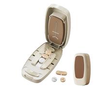 Generico Tagliapillole - Design compatto per piccole pillole | Taglio preciso e sicuro per i viaggi di farmaci in ospedale per l'uso quotidiano Anziani all'aperto e in palestra