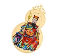 Generico Tai Sui Card Copper, Year of the Snake Amulet, Spring Festival Collectible, Chinese Lunar Charm, Versatile Use Success Prosperity for Lucky Charm, 3.15x2x0.2 Inches