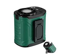 Generico Taillenventilator - Leistungsstarker Gürtel-Clip Ventilator | Tragbarer Persönlicher Kühler Für Hüfte & Nacken, Wiederaufladbarer Outdoor-Lüfter Camping, Kreuzfahrt &, Wandern & Reisen