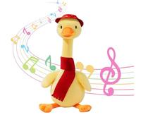 Generico Talking Duck Toy, 31cm Child-Friendly Safe Animal Doll Soother, Enhanced Audio Experience Rechargeable Interactive Duck Toy, For Family Friends Kids Boy Girl Home Indoor