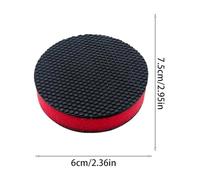 Generico Tamponi applicatori di cera for auto, lucidatura dei dettagli, tampone in spugna di argilla for pulizia auto, lucidatura, spugna di lavaggio, forniture for la cura dell'auto(Magic Pad)