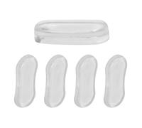 Generico Tamponi in Silicone Autoadesivi e Facili da Installare per Copriwater 5 Cuscinetti Anticollisione Trasparenti Prolunga Durata per Sedile Wc