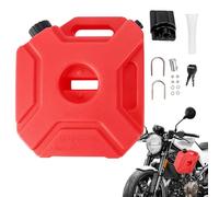Generico Tanica Carburante da 5 L con Serratura in Plastica, Barile Olio di Ricambio, Contenitore Benzina per Moto, Soluzione Affidabile per Viaggi a Lunga Distanza ed Esplorazioni Avventurose, con
