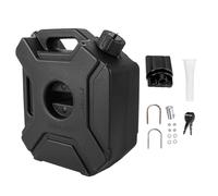 Generico Tanica Carburante da 5 L con Serratura in Plastica, Barile Olio di Ricambio, Contenitore Benzina per Moto, Soluzione Affidabile per Viaggi a Lunga Distanza ed Esplorazioni Avventurose, con