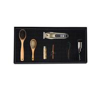 Generico Tapis Pour Tondeuse De,Tapis De Service Pour Salon De Coiffure | Protection Flexible pour Comptoir - Pour Ciseaux, Tondeuses et Outils de Coiffure