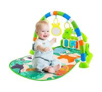 Generico Tappetini attività per bambini - da gioco per palestra per bambini, 5 giocattoli luminosi, da gioco morbido lavabile, sviluppo sensoriale interattivo | Coordinazione motoria uditiv