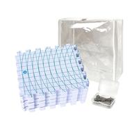 Generico Tappetini per Bloccaggio per Maglieria | Forniture per Progetti all'Uncinetto - Tavole per Bloccaggio a Incastro,per Magliaie Uncinettisti Bloccare Indumenti Lana Stanza Hobby Principianti