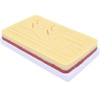 Generico Tappetini per pratica di sutura a 3 strati con 14 ferite pretagliate, non facilmente separabili, strappabili o lacerabili, per l'insegnamento e la dimostrazione infermieristica