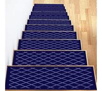 Generico Tappetini Per Scale Lavabili Ultra Morbidi Da 8 "x 30" Tappeti Per Interni Antiscivolo Per Gradini In Legno Tappetini Per Scale Adatti Agli Anziani E Sicuri Per Gli Animali Domestici